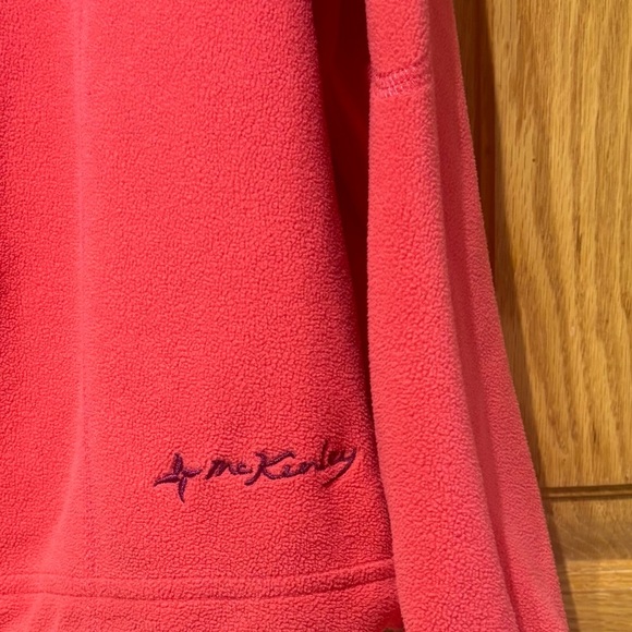 Mckinley Nelia II Full Zip Light Fleece Jacket Cayenne Colour Women's Large EUC - Picture 7 of 11